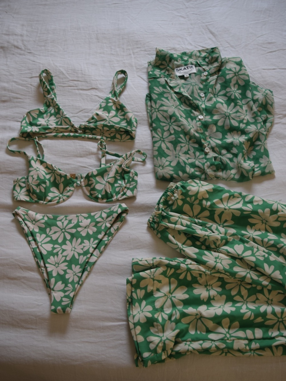 Skatie Georgia Bikini Set + Matching Cover-Up